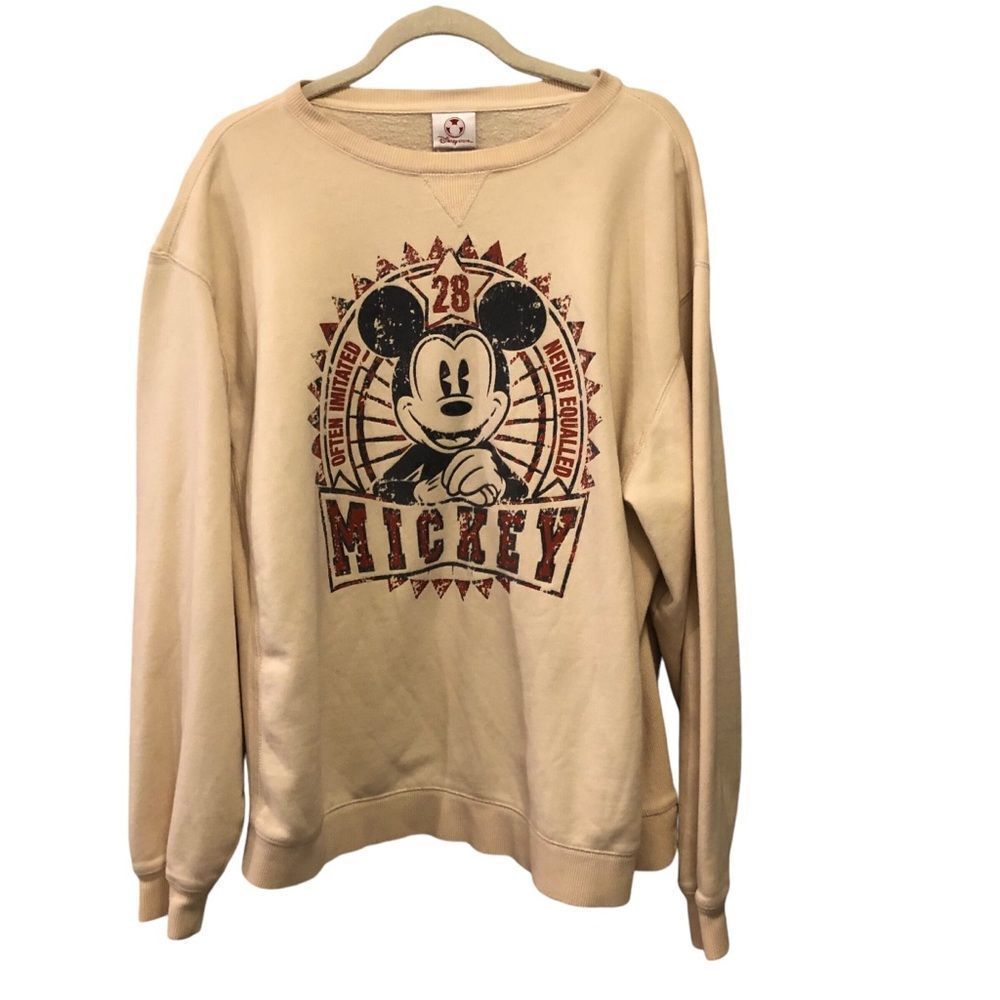 Disney Store sweatshirt women’s Sz L Mickey Mouse